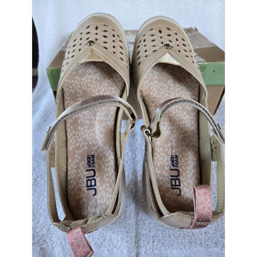 JBU Rosemary Classic Mary Jane Light Tan 8M